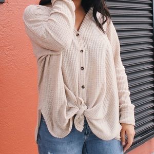 Urban Outfitters Thermal Long Sleeve